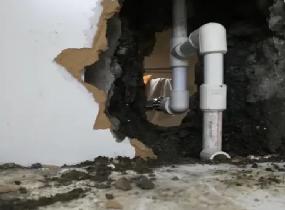 东川厨房下水管道漏水检测